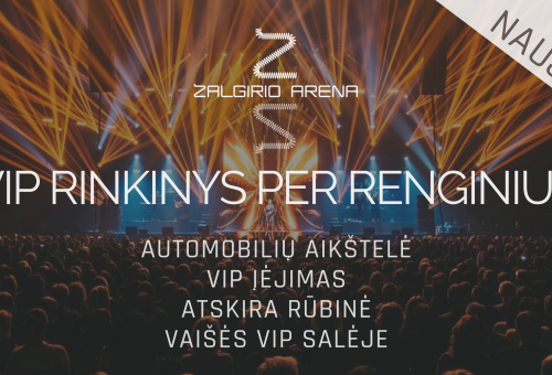 „Žalgirio“ arenos lankytojams – intriguojantis VIP pasiūlymas