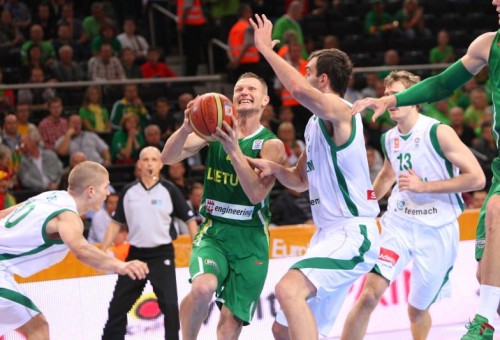 Lietuvos rinktinė nukovė slovėnus ir gavo bilietą į Olimpinį atrankos turnyrą