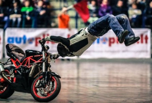 Kauno „Žalgirio“ arenoje praūžusiame „Stunt Riding 6K Euro Cup “ renginyje pergalę nuskynė čekas