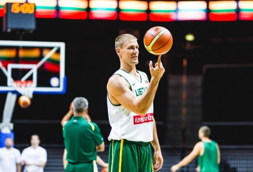 „Žalgirio“ arena – geriausia vieta Lietuvos vyrų krepšinio rinktinės treniruotėms Lietuvoje